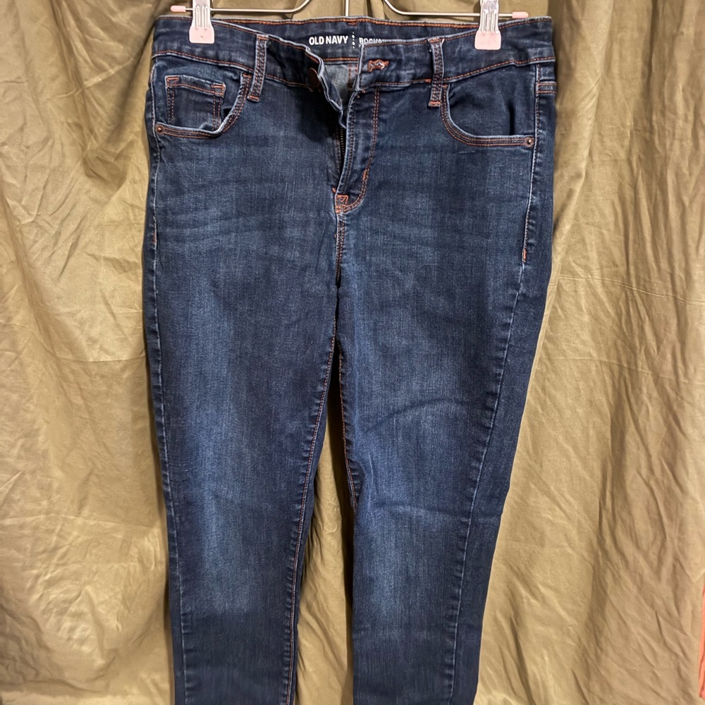 Old Navy Women's Deep Indigo Skinny Jeans